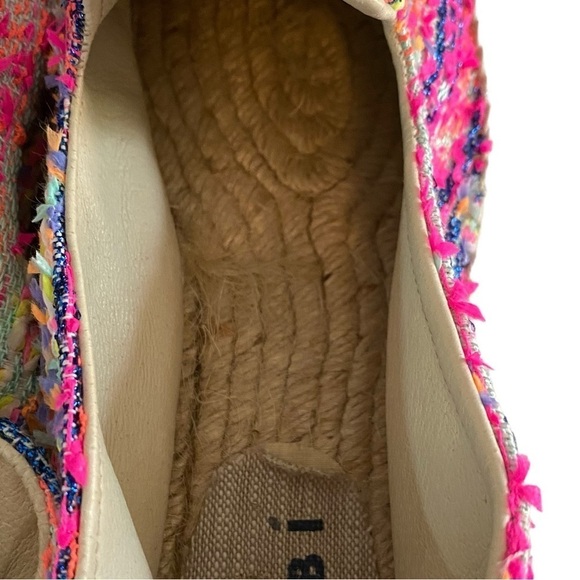 MANEBI - SIZE 39 - US 8 - MADE IN SPAIN - MULTI COLORS - PLATFORM ESPADRILLE S5 - Picture 9 of 15